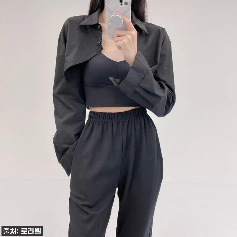 가을룩 완성 필수템! 찐후기: 로라벨 톨 크롭 셔츠, 품절각 인생템 등극! 5 가을룩 완성 필수템! 찐후기: 로라벨 관련 이미지 1