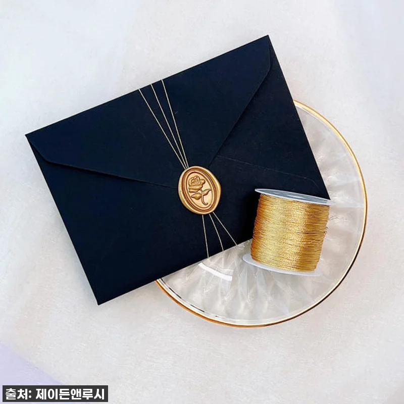 품절임박? 셀프 청첩장 꾸미기 필수템! 메탈릭사 포장 리본 끈 내돈내산 찐후기 ✨ 13 품절임박? 셀프 청첩장 꾸미기 필수템 관련 이미지 2