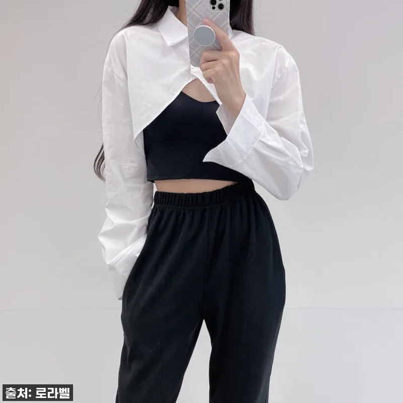 가을룩 완성 필수템! 찐후기: 로라벨 톨 크롭 셔츠, 품절각 인생템 등극! 6 가을룩 완성 필수템! 찐후기: 로라벨 관련 이미지 2