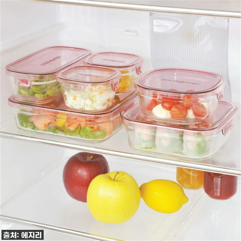 이와키 내열유리 냉동밥용기, 뚜껑 닫 관련 이미지 4