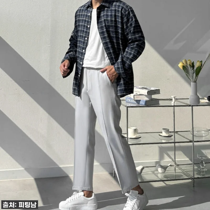 1+1 남자 콕피 슬랙스 찐후기: 봄가을 데일리룩, 이거 하나면 종결! (품절임박!) 17 1+1 남자 콕피 슬랙스 찐후기: 봄 관련 이미지 5