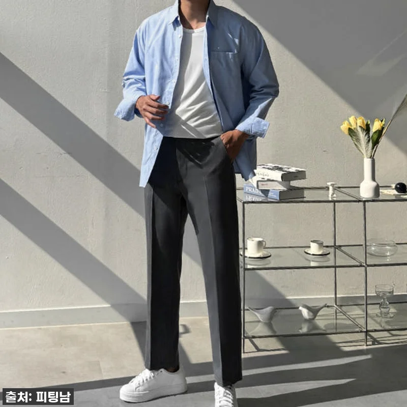 1+1 남자 콕피 슬랙스 찐후기: 봄가을 데일리룩, 이거 하나면 종결! (품절임박!) 18 1+1 남자 콕피 슬랙스 찐후기: 봄 관련 이미지 6