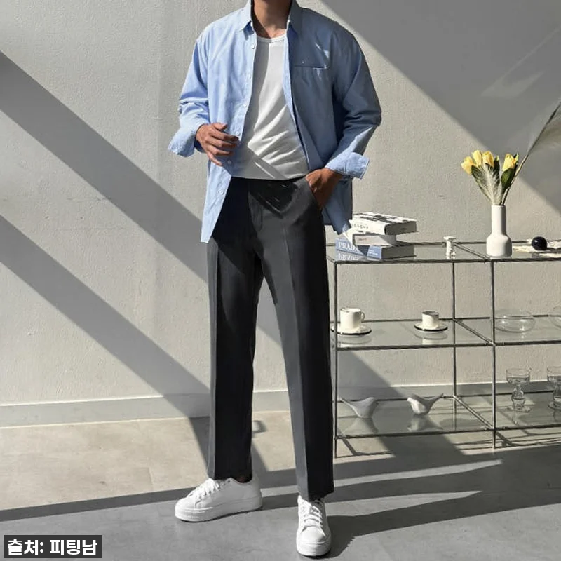 1+1 남자 콕피 슬랙스 찐후기: 봄가을 데일리룩, 이거 하나면 종결! (품절임박!) 22 1+1 남자 콕피 슬랙스 찐후기: 봄 관련 이미지 10