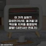 Home 48 이 가격 실화?! 감성전기난로, 올겨울 내 책상을 지켜줄 품절임박 꿀템! (내돈내산 찐후기)