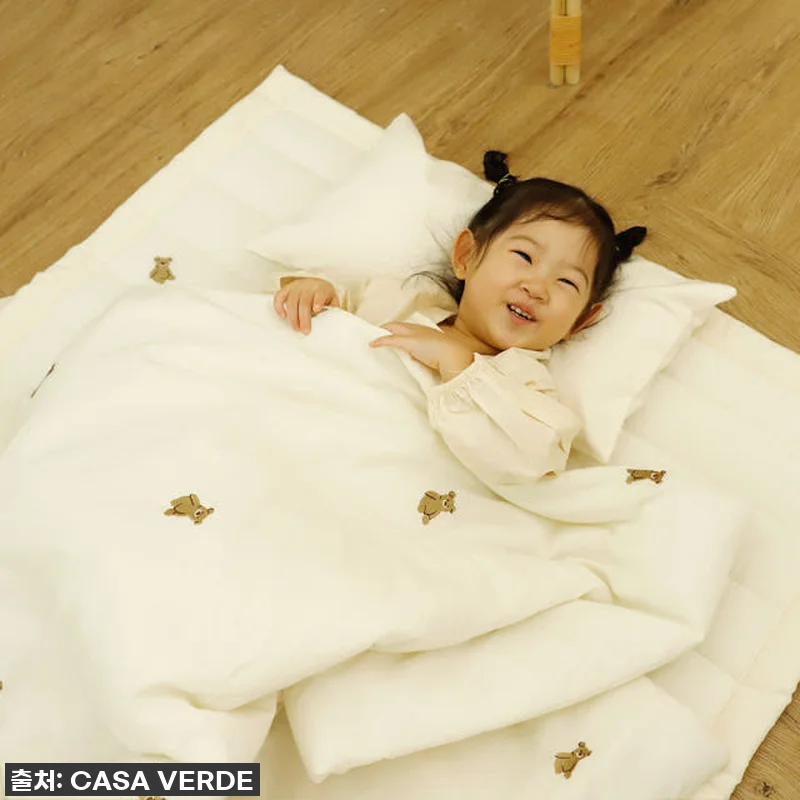 국내생산 60수 순면 사계절 자수 아기 유아 어린이집 패드 사계절 낮잠이불 세트 애착이불 12 국내생산 60수 순면 사계절 자수 아 관련 이미지 1