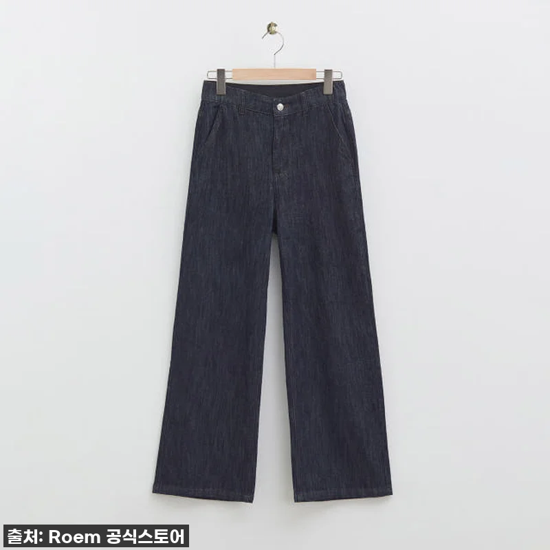 이슈템 등극! 로엠 린넨 와이드 데님 관련 이미지 1