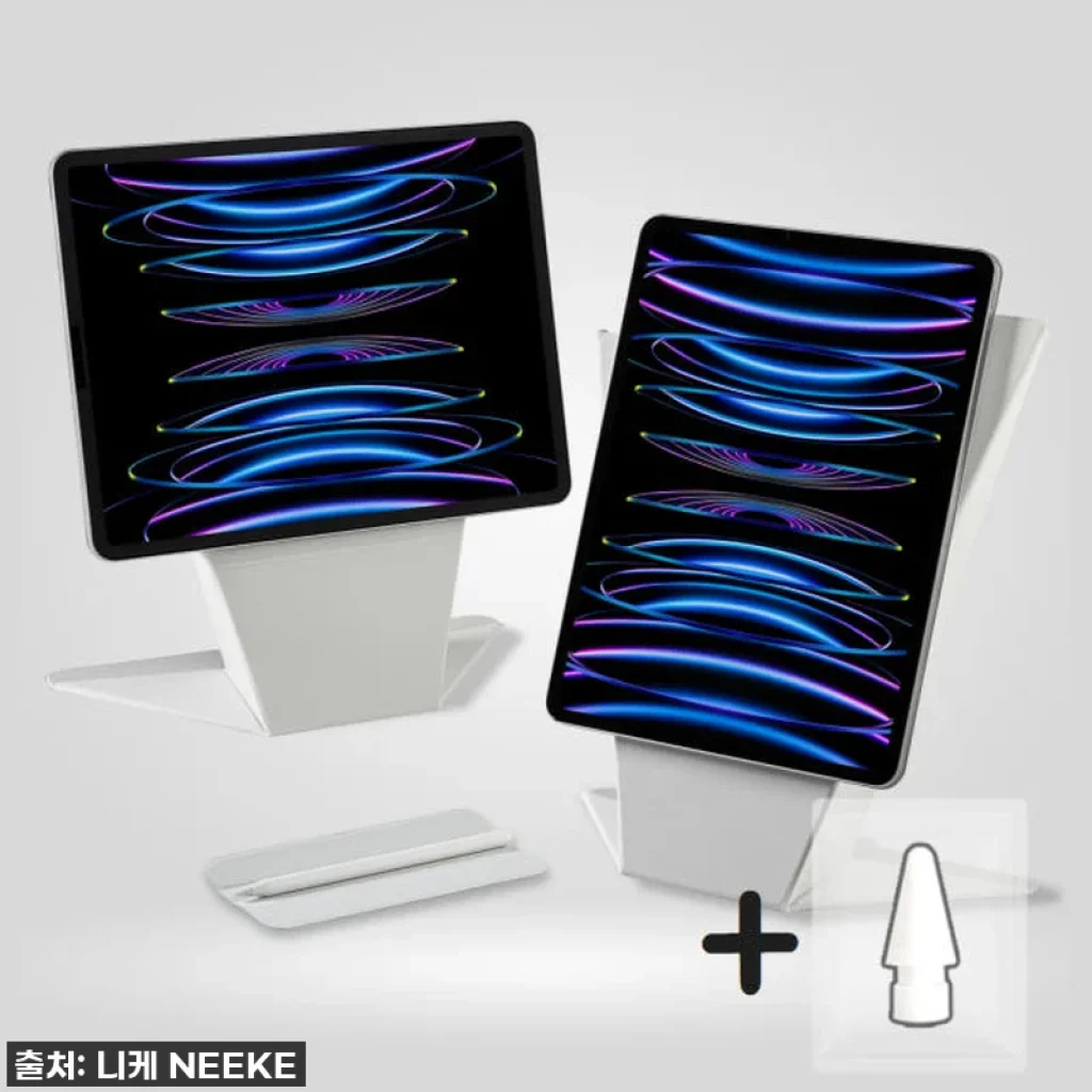 아이패드 거치대 끝판왕? 니케 마그네틱 폴더블 케이스 찐 사용 후기 (할인 놓치면 후회할 걸요?)