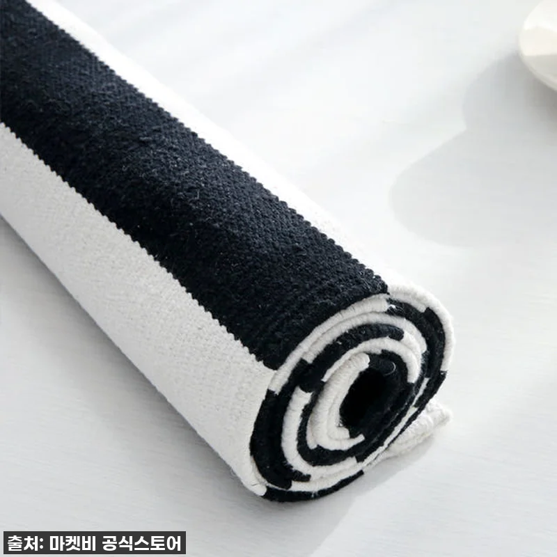 찐후기! 품절임박 줄문 코튼러그 16 관련 이미지 2