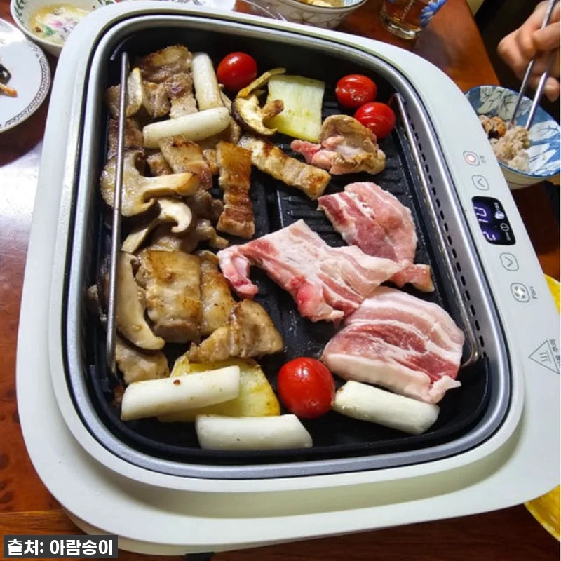 냄새없는 전기 그릴 연기안나는 무연그 관련 이미지 3