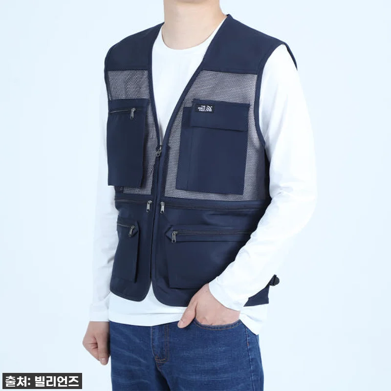 🔥여름 현장 필수템! 땀띠 걱정 끝! 남자 망사 작업조끼 직접 입어보니 이 가격 실화?! (품절 임박!) 11 🔥여름 현장 필수템! 땀띠 걱정 끝! 관련 이미지 4