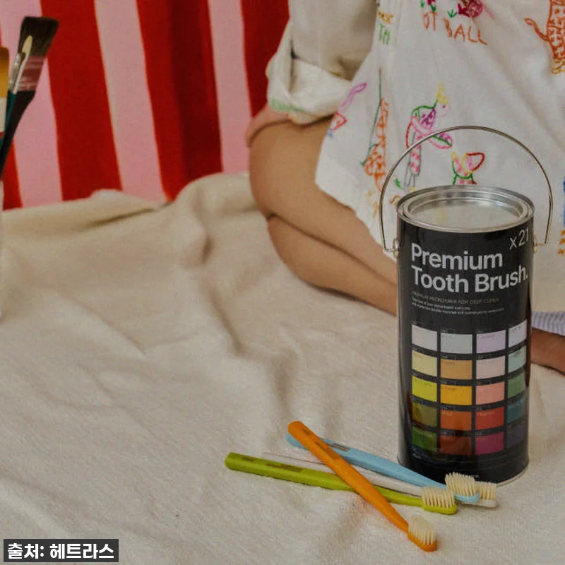 헤트라스 프리미엄 칫솔 부드러운 이중 관련 이미지 4
