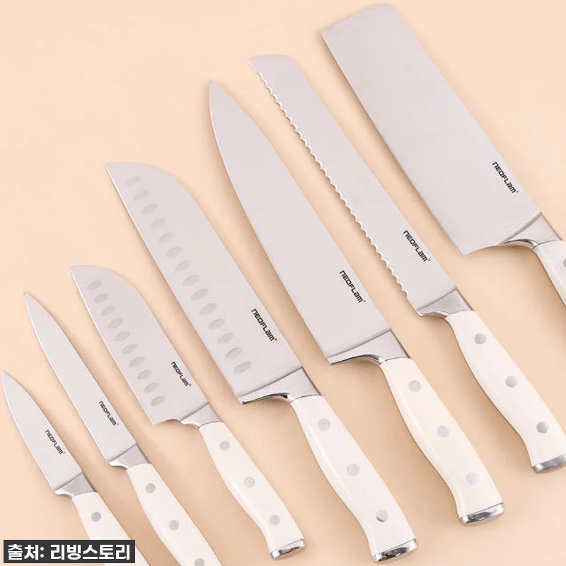 주방의 품격 UP! 찐 후기: 네오플램 스텐304 칼세트, 이거 하나면 요리가 즐거워져요! ✨ 10 주방의 품격 UP! 찐 후기: 네오플 관련 이미지 4