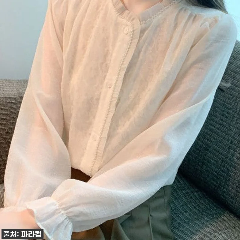 가을 필수템 등극! 레이스 쉬폰 블라우스, 이 가격에 품절각이라니 이건 무조건이죠? 12 가을 필수템 등극! 레이스 쉬폰 블라 관련 이미지 5