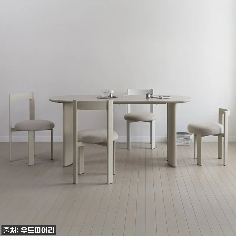 식탁테이블 타원형 세라믹 식탁 4인용 관련 이미지 7