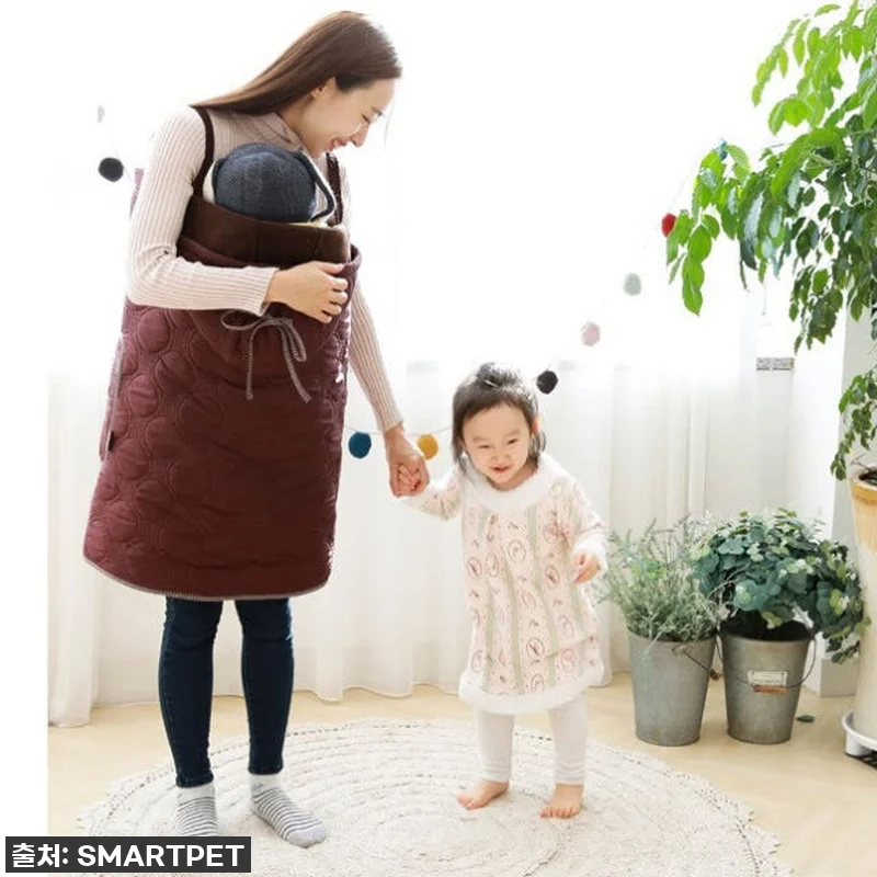 겨울 방한 보온 신생아 아기띠 워머 패딩 아빠 아기 포대기 베이비 업는 아가 애기 띠 19 겨울 방한 보온 신생아 아기띠 워머 관련 이미지 8