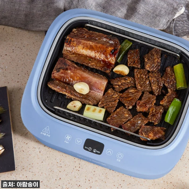 냄새없는 전기 그릴 연기안나는 무연그 관련 이미지 9