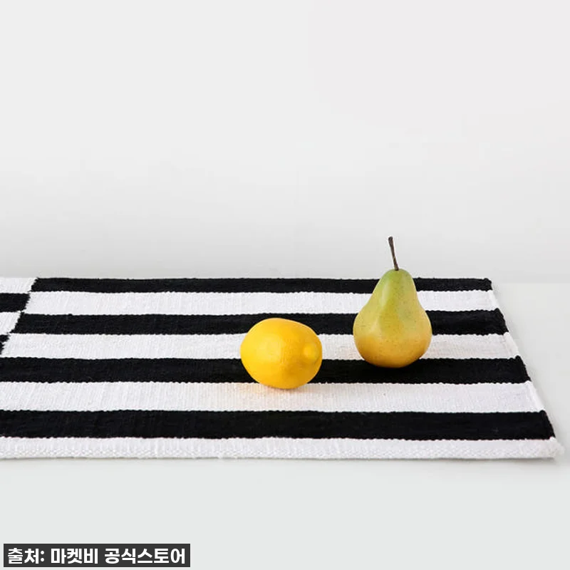 찐후기! 품절임박 줄문 코튼러그 16 관련 이미지 9