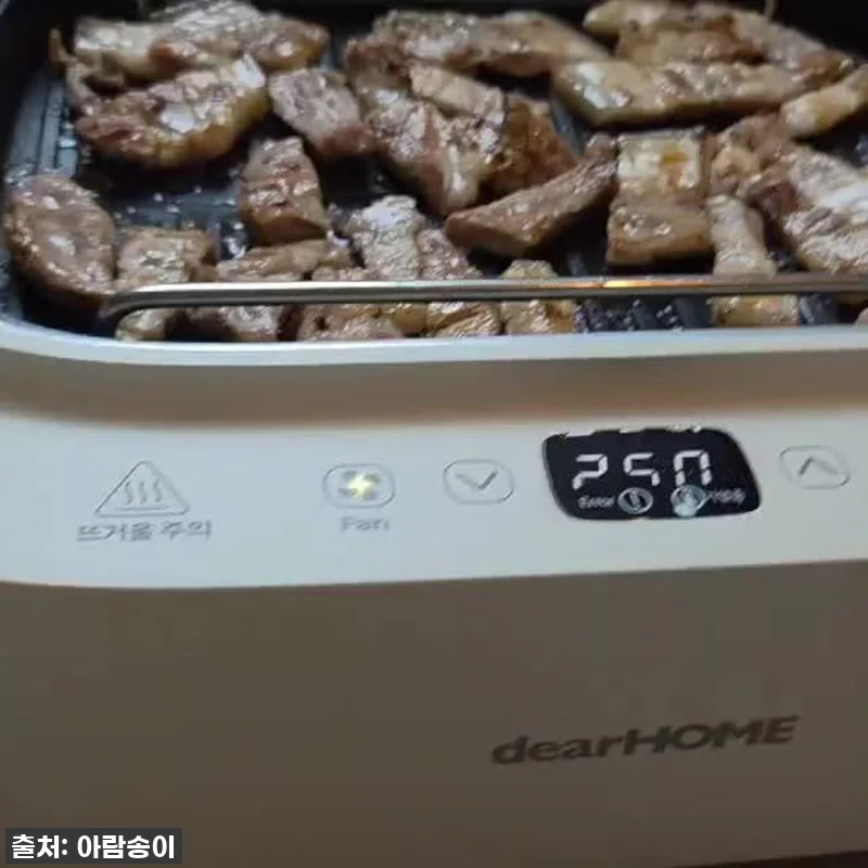 냄새없는 전기 그릴 연기안나는 무연그 관련 이미지 10