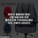 찐후기! 품절대란 예상! 구름 위에 앉은 듯한 클라우드백 T500MQ 메쉬 의자, 진짜가 나타났다!