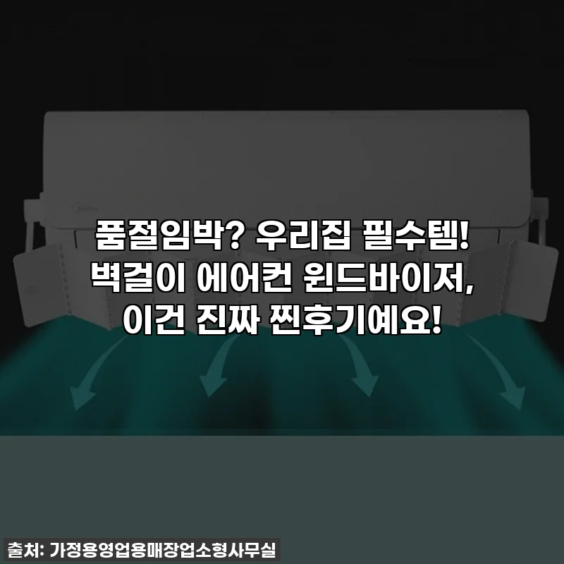 품절임박? 우리집 필수템! 벽걸이 에어컨 윈드바이저, 이건 진짜 찐후기예요!