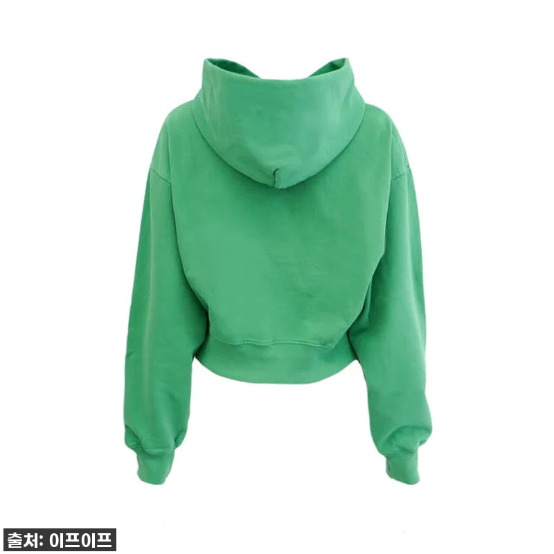 스포티앤리치 크롭 후드티 찐후기! 품 관련 이미지 1