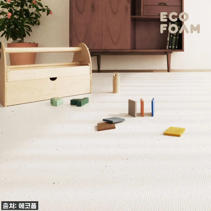에코폼 층간소음 매트 셀프시공 아기 관련 이미지 1
