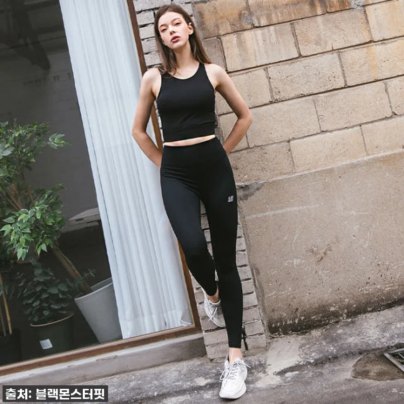 찐내돈내산! 블랙몬스터핏 레깅스, 이 관련 이미지 1