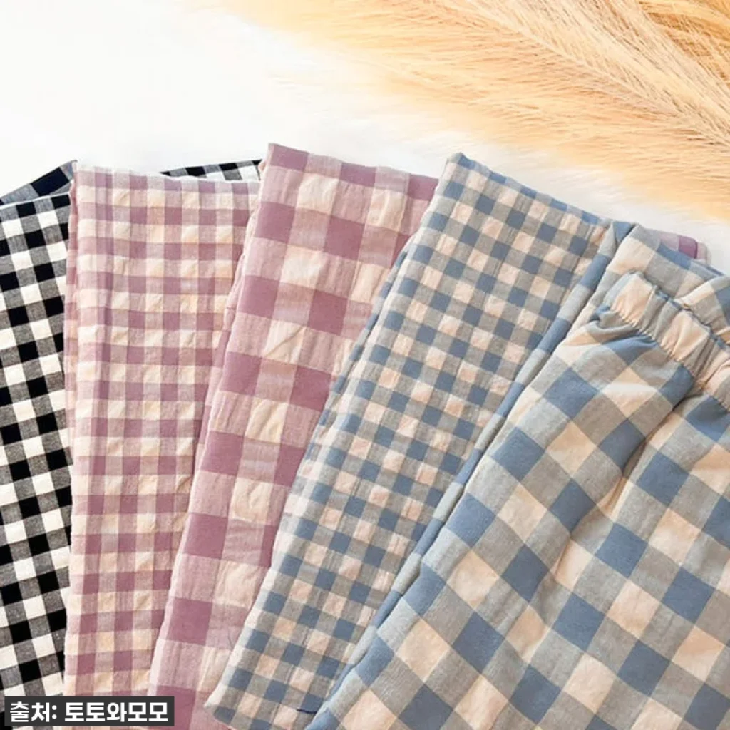 지금 안 사면 후회할 걸? 겨울부터 사계절 내내 꿀잠 보장! 커플 잠옷바지 찐후기