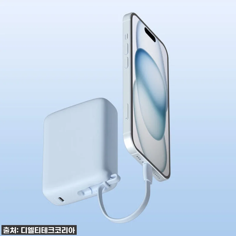 이어맥 고속충전 일체형 보조배터리 2 관련 이미지 3