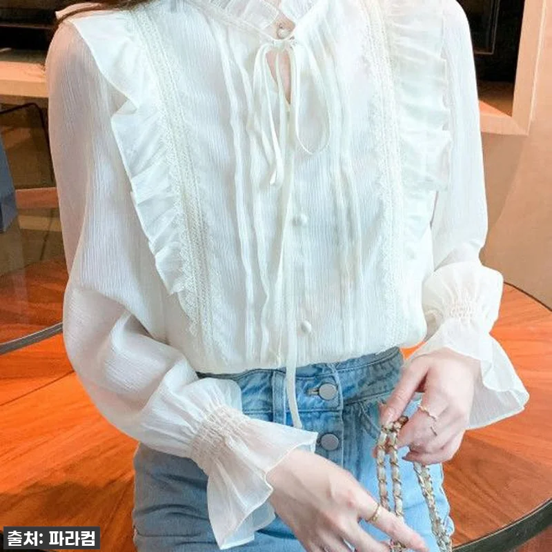 가을 인생 블라우스 찾았다! 🍂 여성 관련 이미지 5