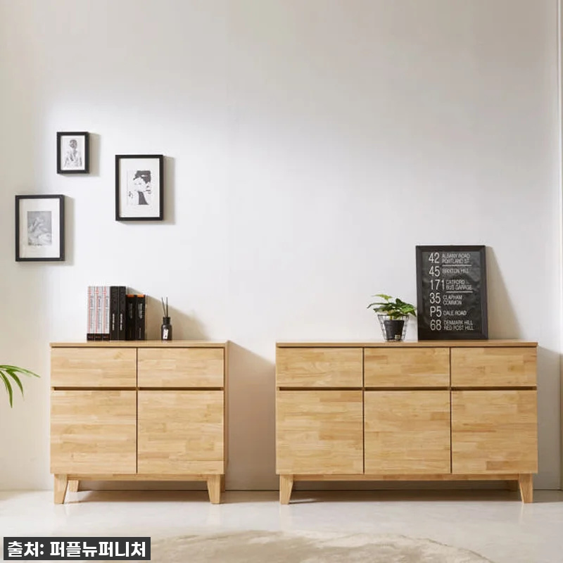 베르간 높은거실장 원목 안방 티비장 관련 이미지 5