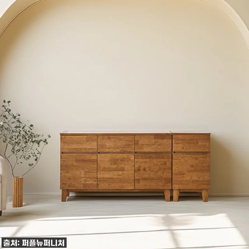 베르간 높은거실장 원목 안방 티비장 관련 이미지 7