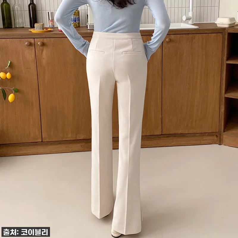 하이웨스트 언발 슬릿 옆트임 여성 봄 관련 이미지 8