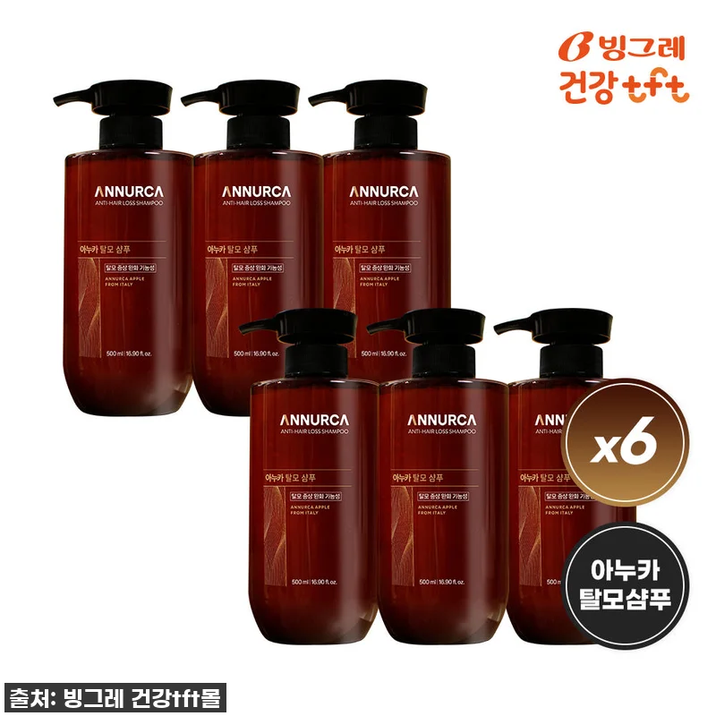 아누카 탈모샴푸 500ml 6개? 찐 관련 이미지 1