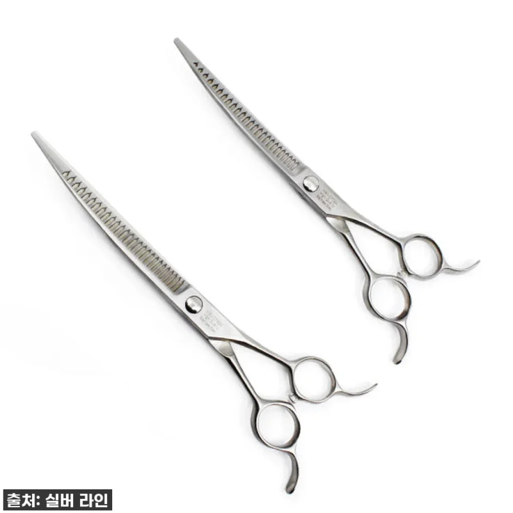 우리집 댕댕이 미용, 미용실 맡기지 마세요! 실버라인펫 HBMC 하이브리드 커브 요술 가위, 이 가격 실화?