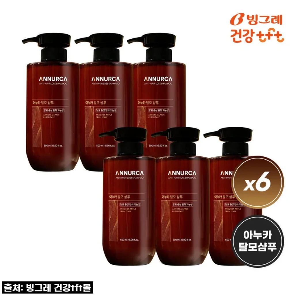 아누카 탈모샴푸 500ml 6개? 찐내돈내산 후기! 이 가격 실화냐? 역대급 할인 놓치면 후회각!