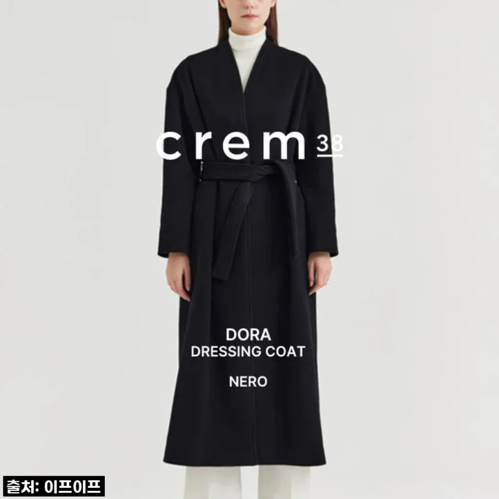 💖 올겨울 인생템 등극! '크램38 도라 노카라 블랙 코트' 직접 입어보니 (feat. 역대급 할인 꿀팁까지!)