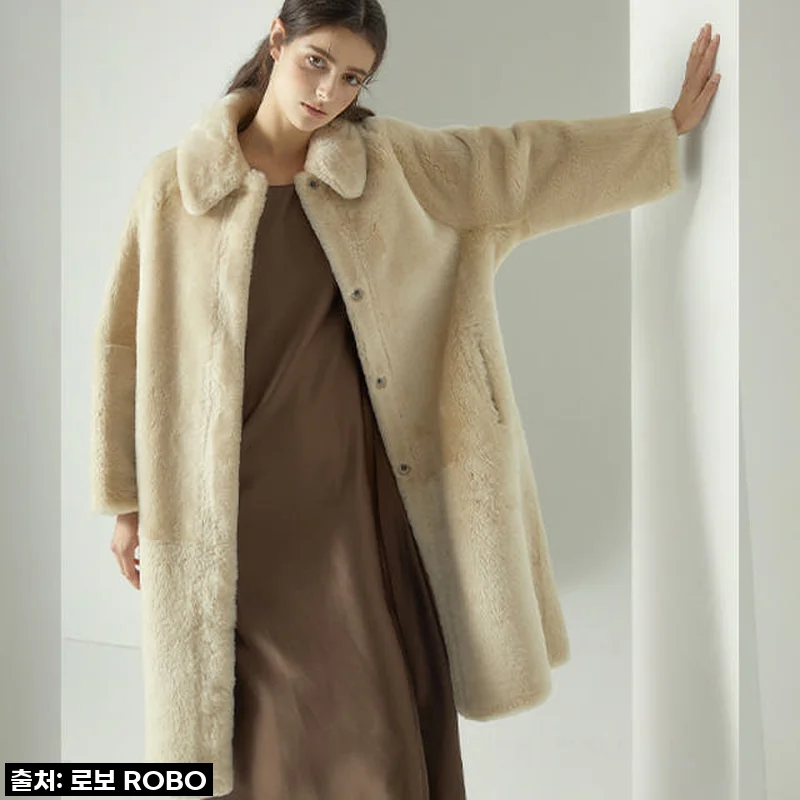 겨울 코트 끝판왕! 로보 리버시블 맥 무스탕 코트, 이 가격에 득템 안 하면 후회할 걸? (솔직후기)