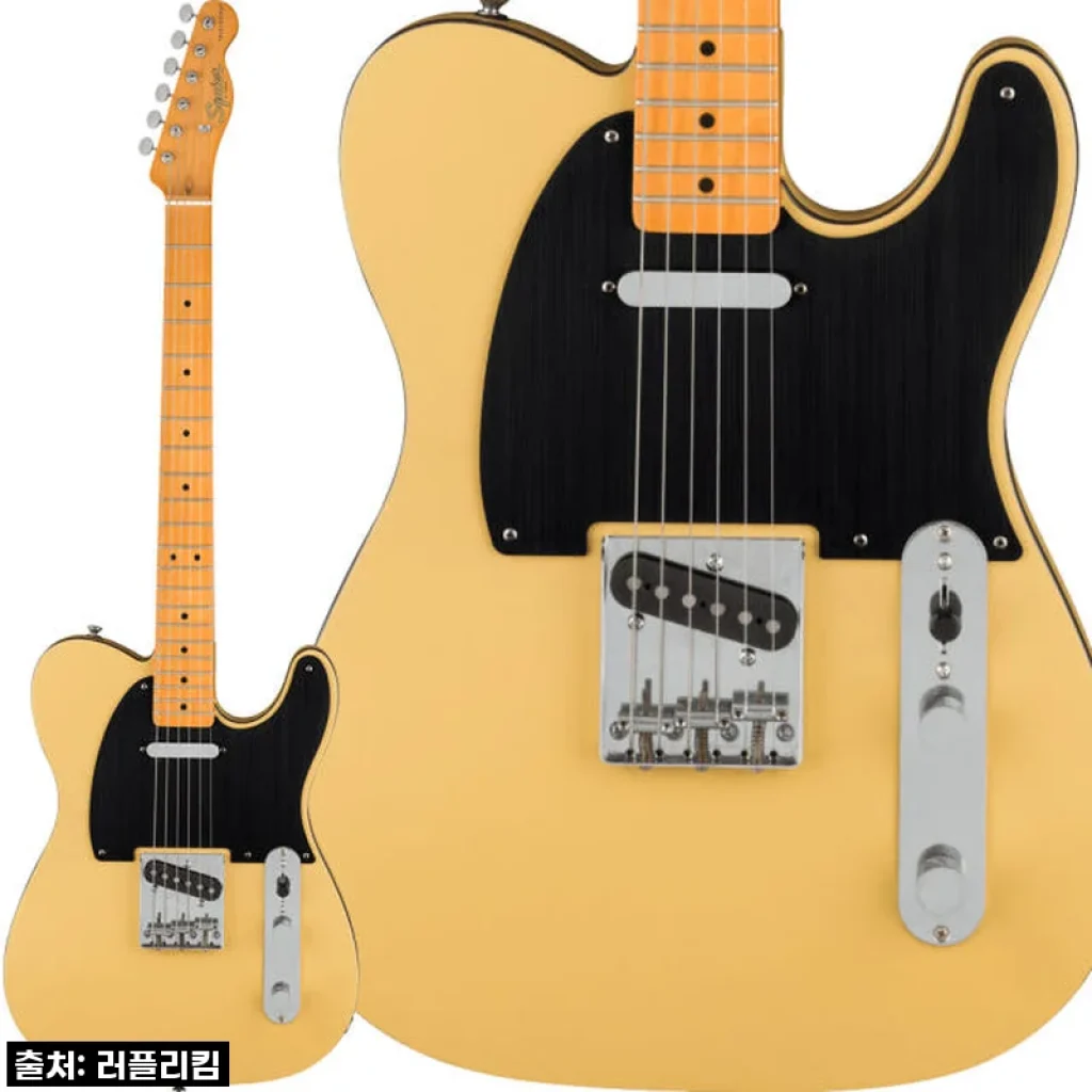 드디어 손에 넣었다! 펜더 스콰이어 빈티지 새틴 블론드 일렉 기타, 품절 대란 속 찐후기!
