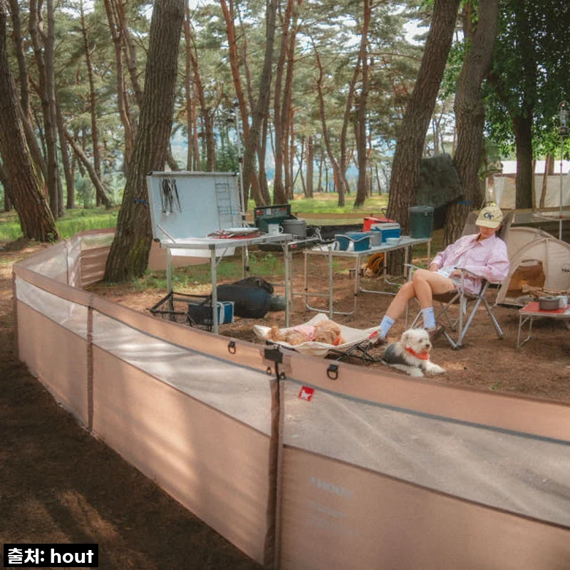 우리 강아지와 첫 캠핑, 하웃 캠핑 울타리 덕분에 세상 편했어요! (진심 내돈내산 후기)