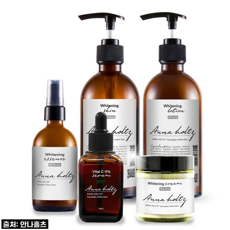 이 가격 실화? 안나홀츠 미백 5종 세트, 써보니 피부 광채 제대로 터졌어요! ✨