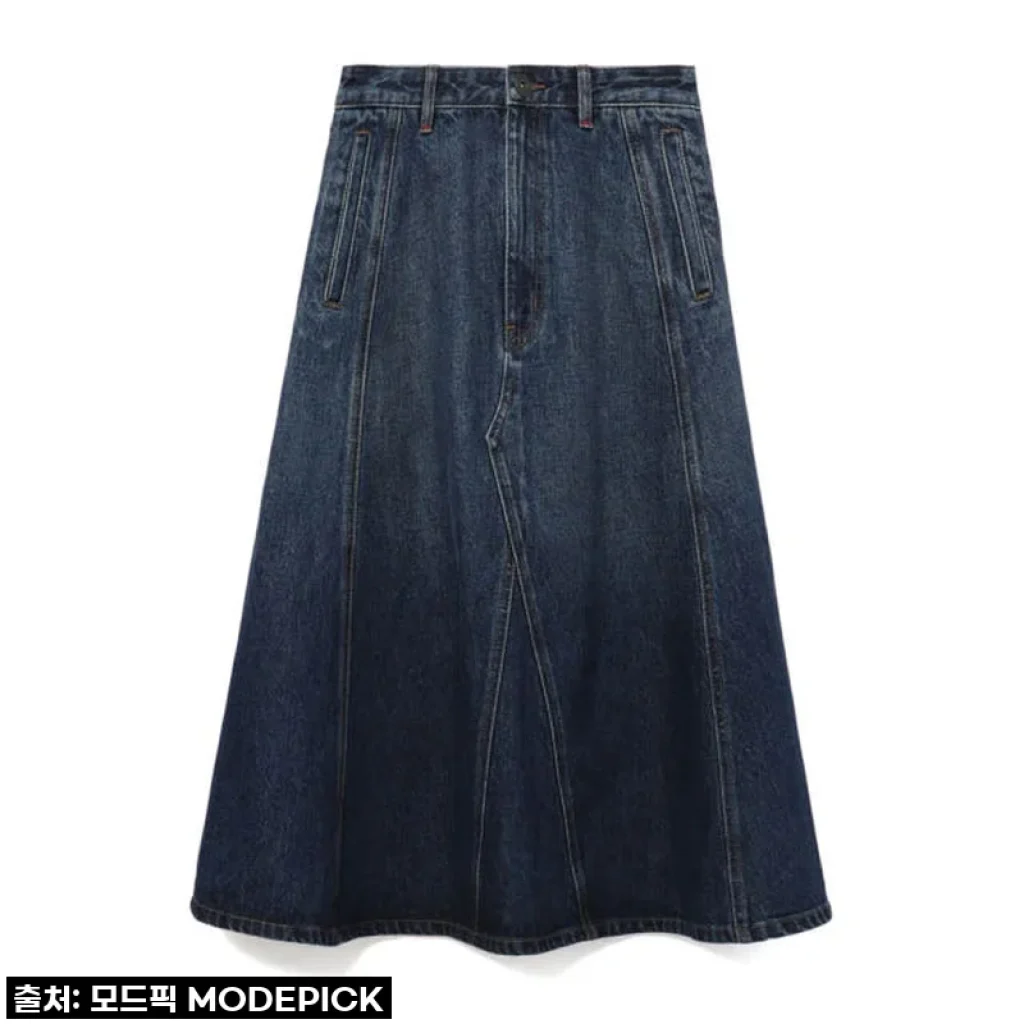 베이프 우먼즈 치마 BAPY DENIM SKIRT YL70-254-301