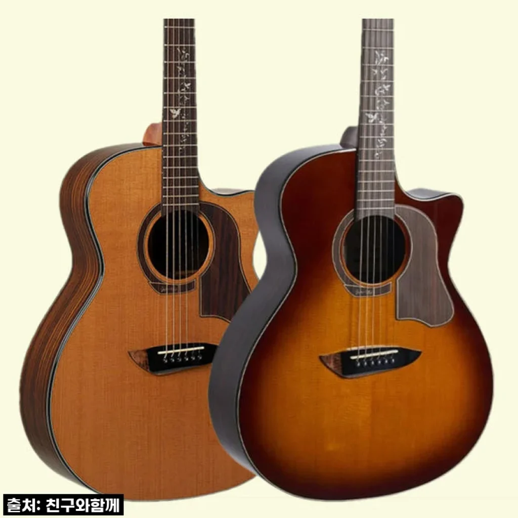 이 가격에 이 퀄리티?! 고퍼우드 K330RCE 탑솔리드 기타, 중급기로 강추하는 이유!