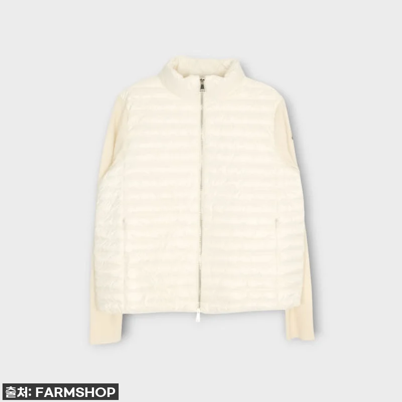 몽클레어 로고패치 구스다운 퀼팅 니트 관련 이미지 1