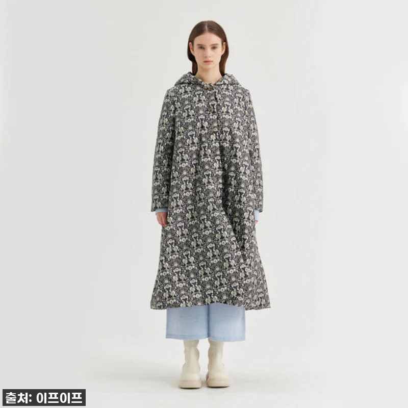 크램38 볼리비아 블랙 플라워 패턴 관련 이미지 1