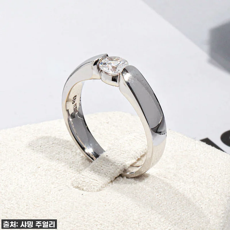 GIA 천연 볼드 다이아 반지, 남자 관련 이미지 1