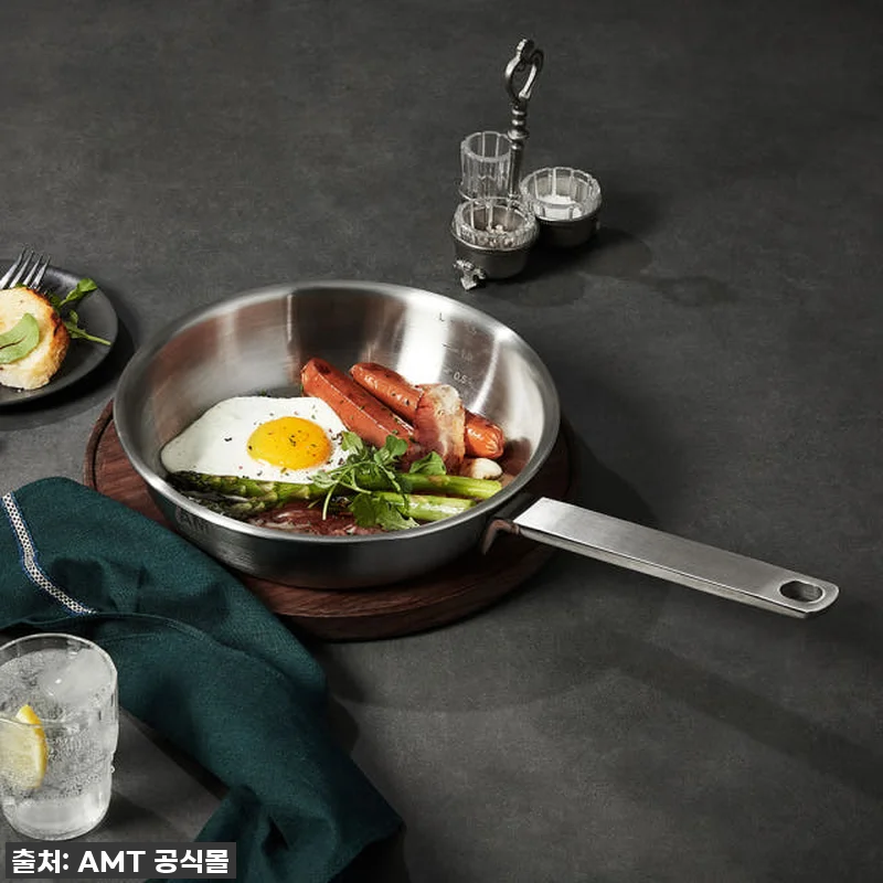 AMT 316Ti 통5중 팬&웍 4종세트 사용후기: 건강과 요리를 동시에 만족시키는 선택 8 AMT 316Ti 통5중 팬&웍 4종 관련 이미지 1
