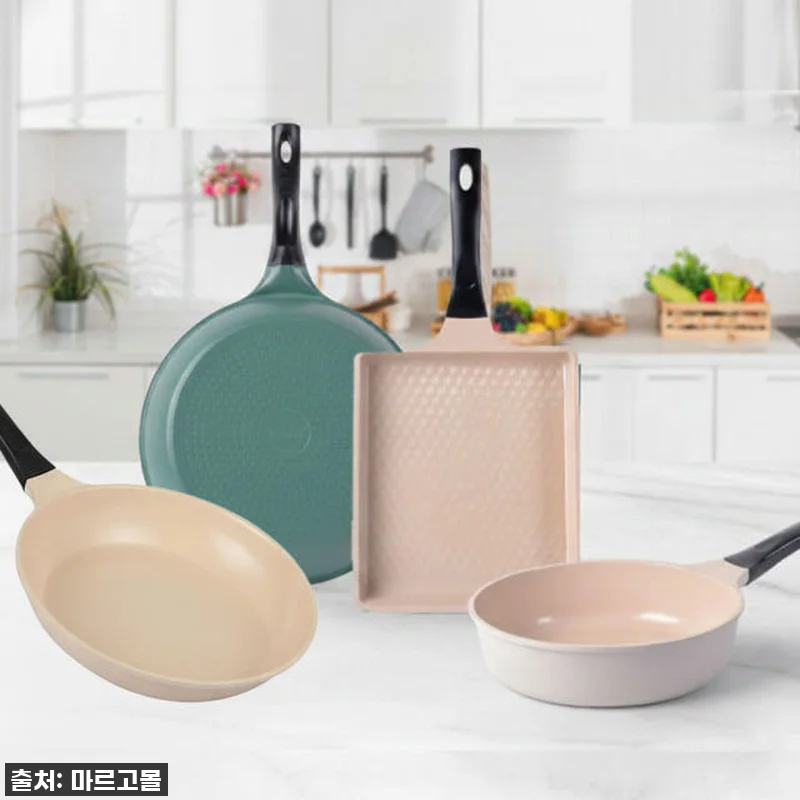 마르고몰 프리미엄 세라믹 후라이팬 세 관련 이미지 1
