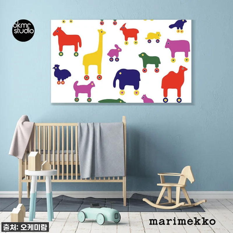 마리메꼬 롤러친구들 캔버스 대형 거실 관련 이미지 1