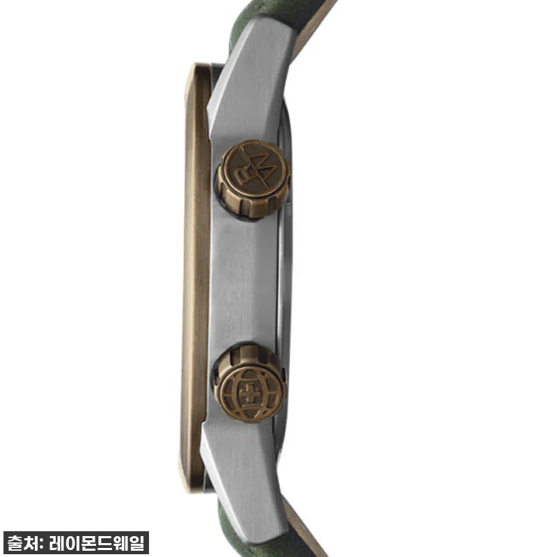 프리랜서 GMT 월드타이머 그린 가죽 관련 이미지 2
